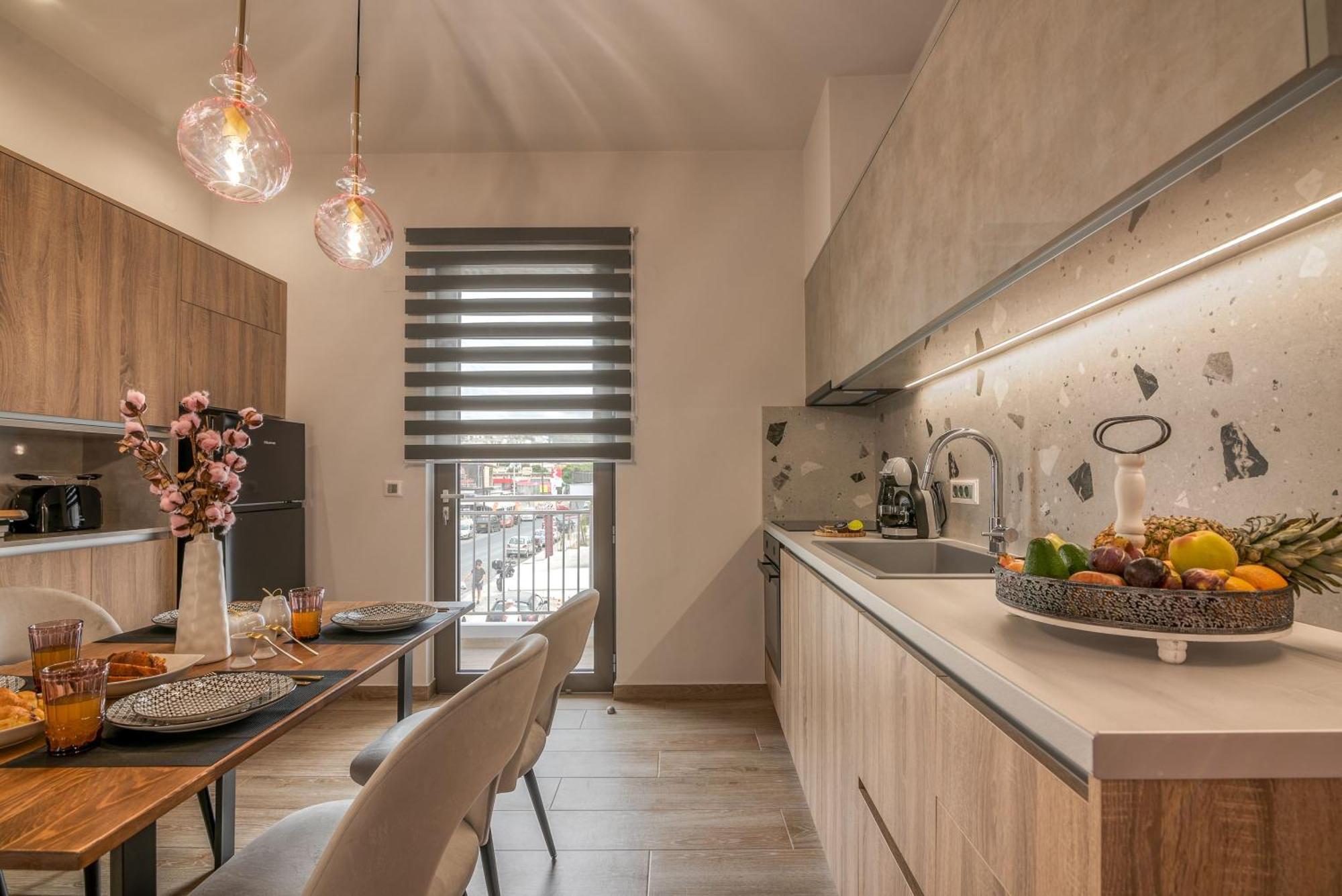 Magnolia Luxury Chania Central Apartments Ngoại thất bức ảnh